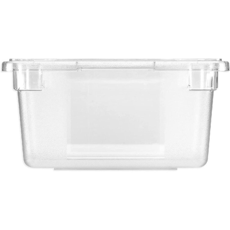 Prep & Savour Stackable Food Storage Container, 5 Gallon Tall, Clear